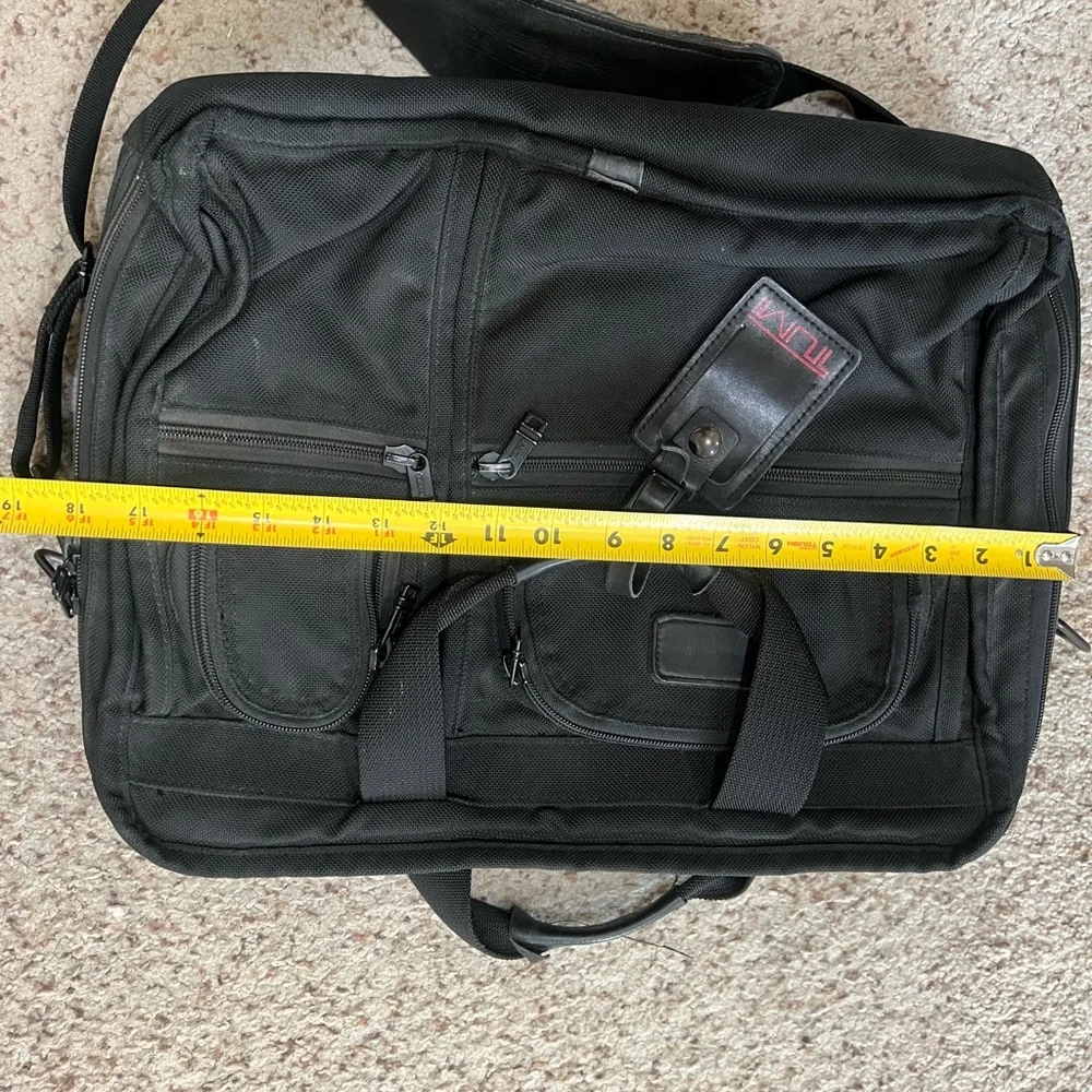 DEFECT READ DESCRIPTION Alpha Ballistic‎ Bag Organizer Laptop Brief Messenger